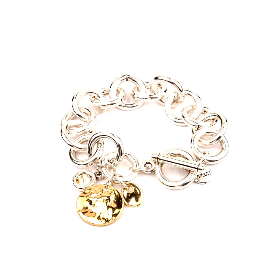 Bracelet Coley Gold & Silver