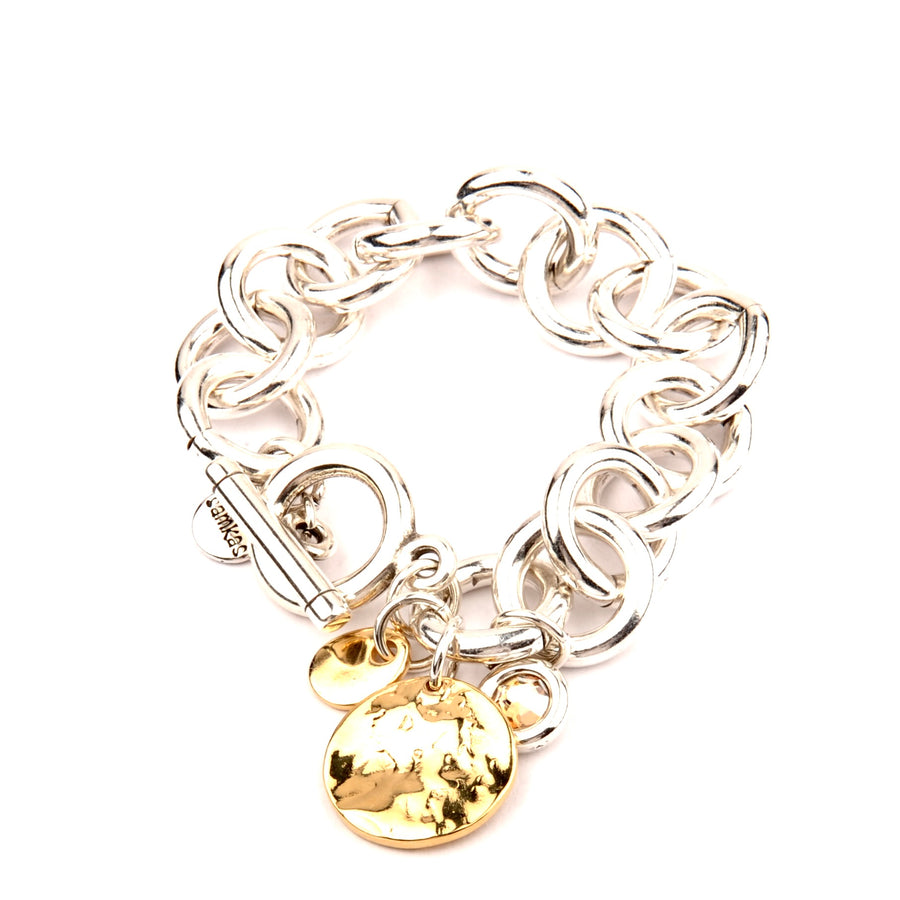 Bracelet Coley Gold & Silver