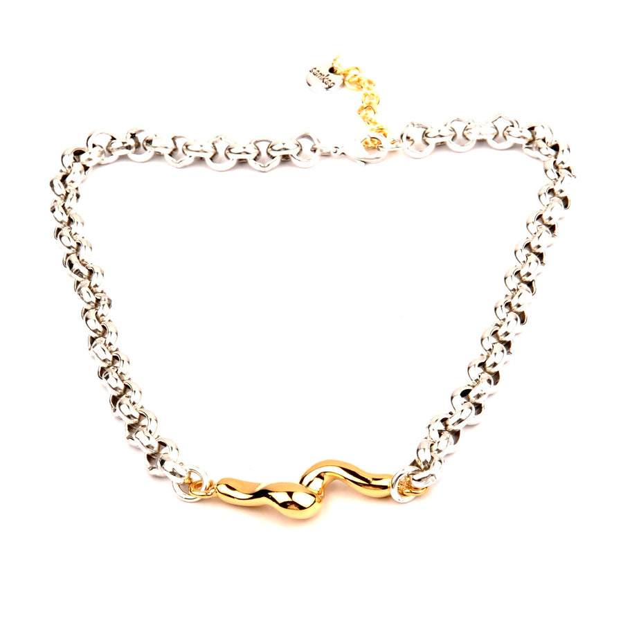 Necklace Georgina Gold & Silver